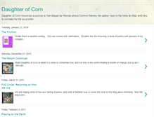 Tablet Screenshot of daughterofcorn.blogspot.com