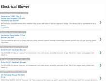 Tablet Screenshot of electrical-blower.blogspot.com