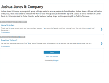 Tablet Screenshot of joshuajonesministries.blogspot.com