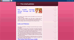 Desktop Screenshot of free-shadi.blogspot.com