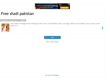 Tablet Screenshot of free-shadi.blogspot.com