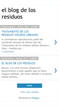 Mobile Screenshot of blogresiduos.blogspot.com