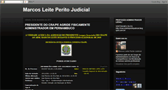 Desktop Screenshot of marcosleiteperitojudicial.blogspot.com