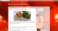 Desktop Screenshot of countrygourmetbreakfast.blogspot.com
