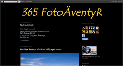 Desktop Screenshot of 365fotoaventyr.blogspot.com