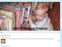 Tablet Screenshot of nikkisquiltingprojects.blogspot.com
