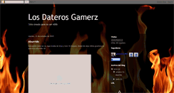 Desktop Screenshot of losdaterosgamerz.blogspot.com