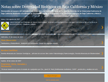 Tablet Screenshot of diversidadbajacalifornia.blogspot.com