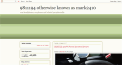 Desktop Screenshot of 9811194.blogspot.com