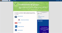 Desktop Screenshot of confirmaciondeticket.blogspot.com