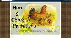 Desktop Screenshot of henchickprimitives.blogspot.com