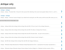 Tablet Screenshot of antiqueonly.blogspot.com