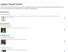 Tablet Screenshot of laytonvisualcenter.blogspot.com