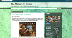 Desktop Screenshot of modernartsmock.blogspot.com