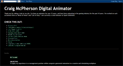 Desktop Screenshot of animatorcraig.blogspot.com