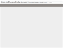 Tablet Screenshot of animatorcraig.blogspot.com