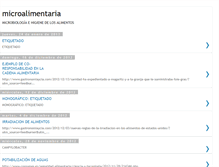 Tablet Screenshot of microalimentaria.blogspot.com