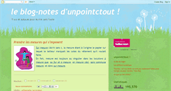 Desktop Screenshot of leblognotesdunpointctout.blogspot.com