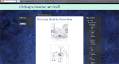 Desktop Screenshot of chrissyscreativeartstuff.blogspot.com