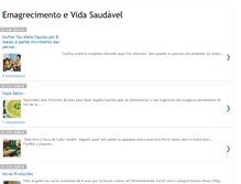 Tablet Screenshot of emagrecendocomela.blogspot.com