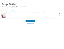 Tablet Screenshot of idesignstation.blogspot.com