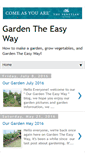 Mobile Screenshot of gardentheeasyway.blogspot.com