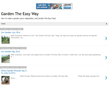 Tablet Screenshot of gardentheeasyway.blogspot.com