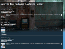 Tablet Screenshot of malaysiapackagetours.blogspot.com