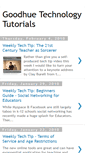 Mobile Screenshot of goodhuetechnologytutorials.blogspot.com