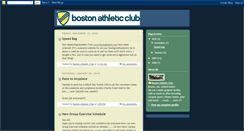 Desktop Screenshot of bostonathleticclub.blogspot.com