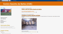 Desktop Screenshot of centrogauchobahia.blogspot.com