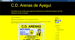 Desktop Screenshot of cdarenasdeayegui.blogspot.com