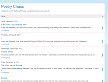 Tablet Screenshot of poetrychaos.blogspot.com