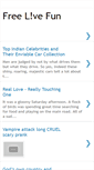 Mobile Screenshot of freelivefun.blogspot.com