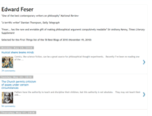 Tablet Screenshot of edwardfeser.blogspot.com