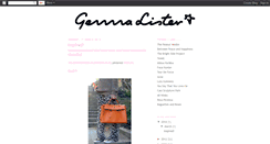 Desktop Screenshot of gemmalister.blogspot.com