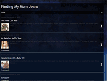 Tablet Screenshot of findingmymomjeans.blogspot.com