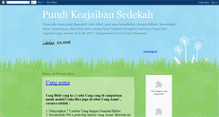 Desktop Screenshot of bonuspundikeajaibansedekah.blogspot.com