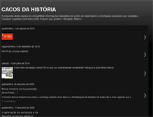 Tablet Screenshot of cacosdahistoria.blogspot.com