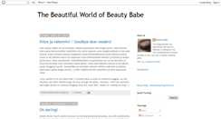 Desktop Screenshot of beautybabesworld.blogspot.com