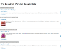 Tablet Screenshot of beautybabesworld.blogspot.com