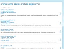 Tablet Screenshot of bonneboursedetude.blogspot.com