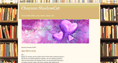 Desktop Screenshot of chayaneshadowcat.blogspot.com