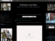 Tablet Screenshot of 30-minutes-or-less-movie-trailer.blogspot.com