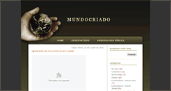 Desktop Screenshot of mundocriado.blogspot.com