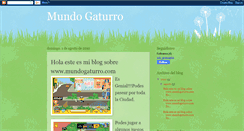 Desktop Screenshot of mundogaturro-vicky.blogspot.com