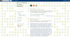 Desktop Screenshot of casuallawschool.blogspot.com