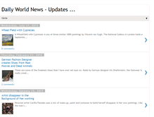 Tablet Screenshot of daily-worldnews-updates.blogspot.com
