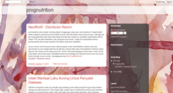 Desktop Screenshot of prognutrition.blogspot.com