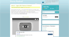 Desktop Screenshot of diarioradical.blogspot.com